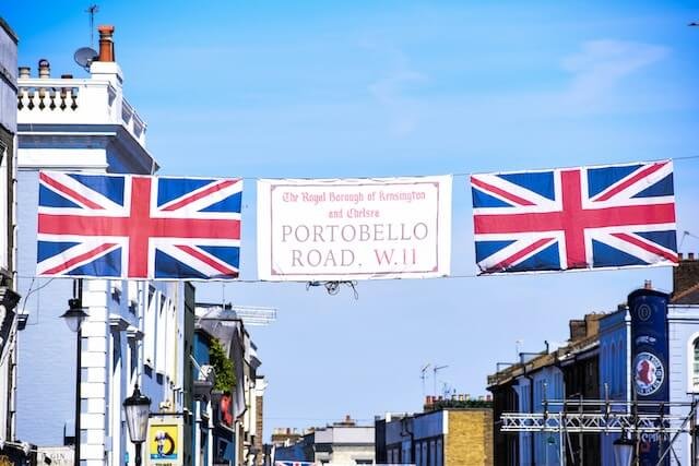 Portobello Road Market
Home to some of the best second-hand designer shops in London