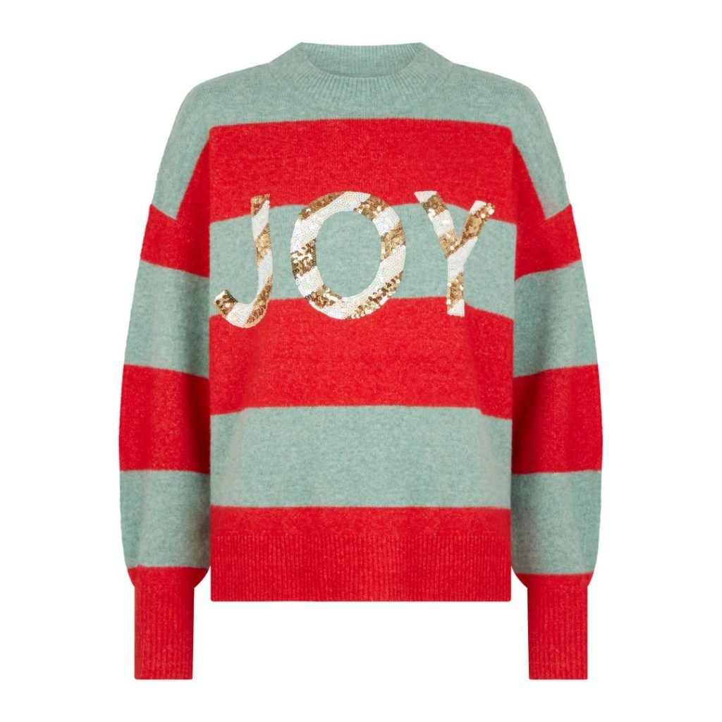 11 Christmas Jumpers: Joy Christmas jumper