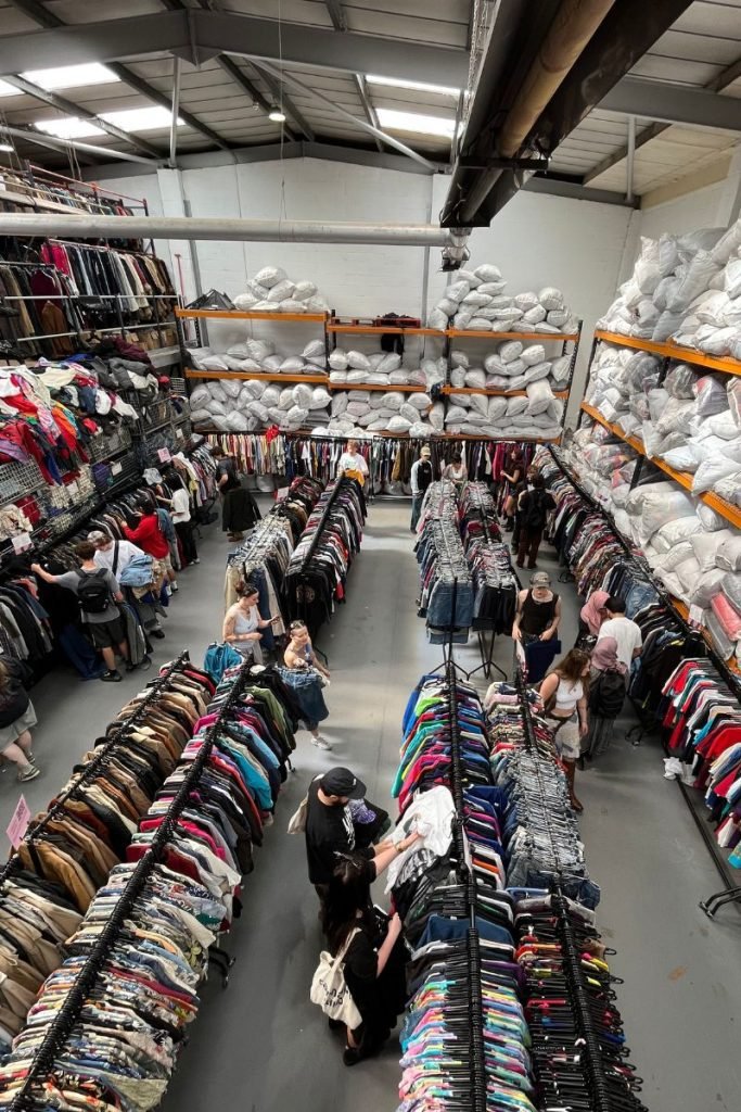 Vintage Folk warehouse sale in Manchester