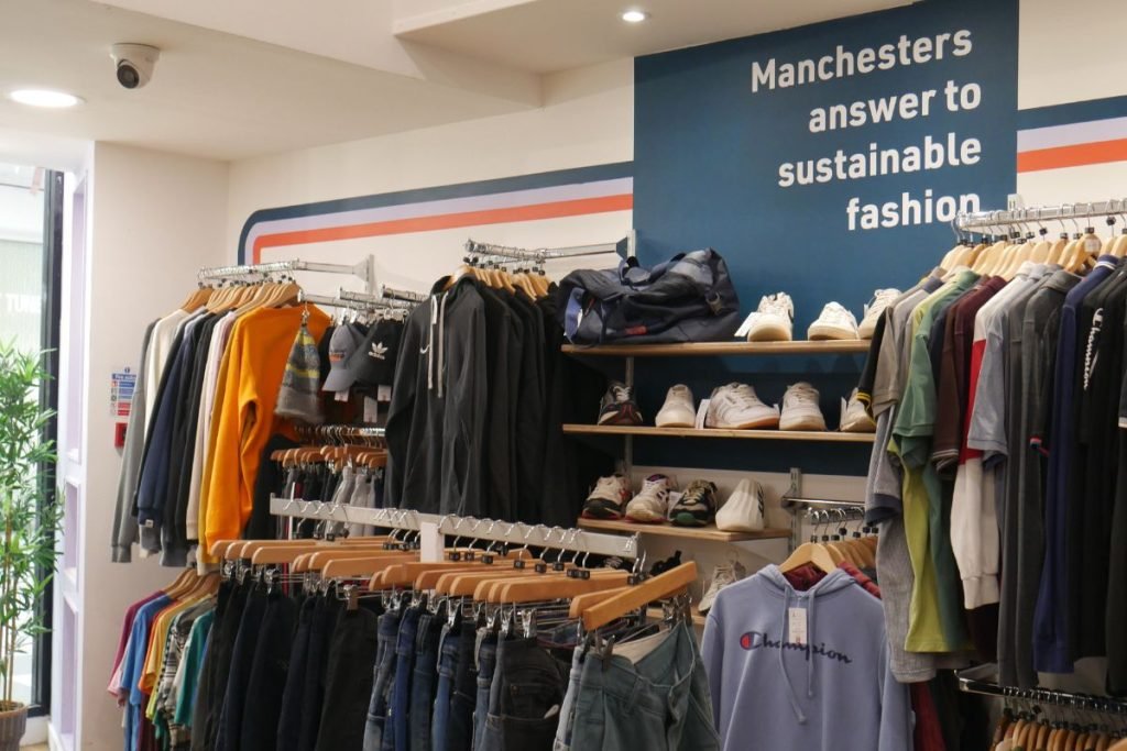 White Rose charity shop in Manchester Arndale centre