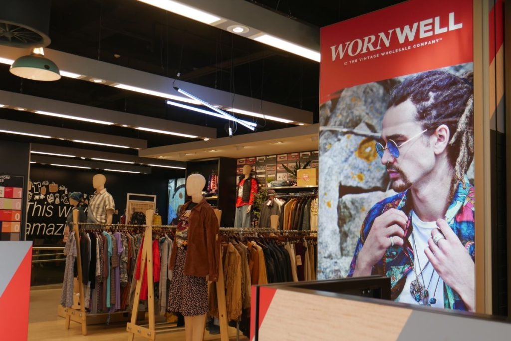 Wornwell vintage in Primark in Manchester