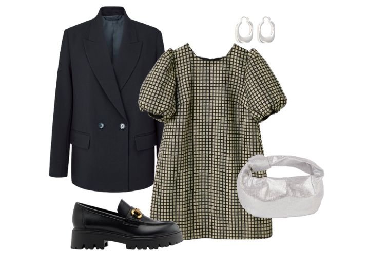 Chunky loafer outfits: Date Night